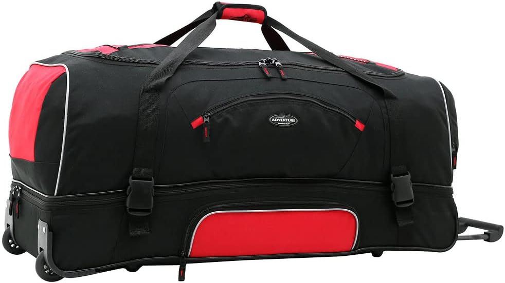 Travelers Club Adventure Rolling Travel Duffel Bag