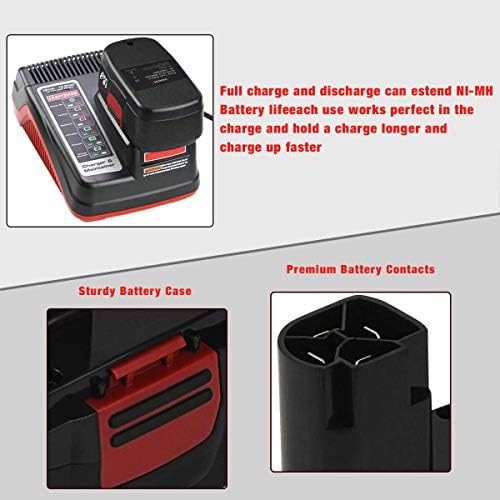 VANON 2Pack 4.8Ah 19.2V Ni-MH Replacement for Craftsman 19.2 Volt Battery