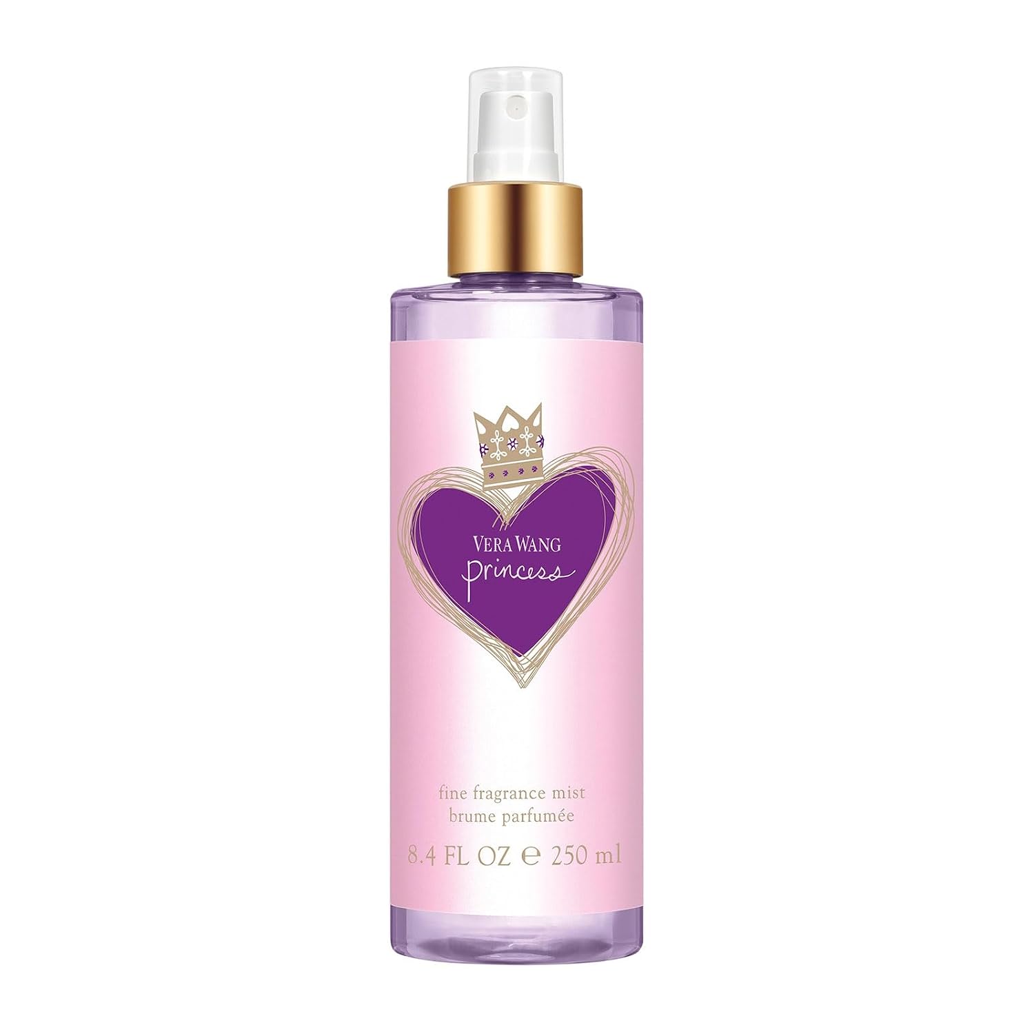 Vera Wang Princess Eau de Toilette for Women - Fruity Floral Scent - Sweet Notes of Vanilla, Water Lily, and Apricot - Feminine and Modern - 1.7 Fl Oz