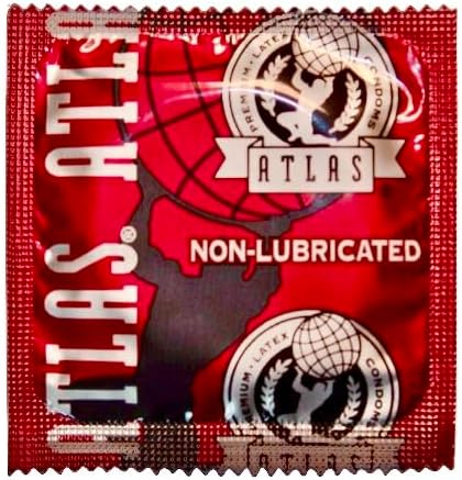 Atlas Non Lubricated Condoms 12pack