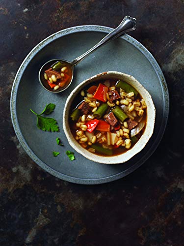 Knorr Professional Soup du Jour Beef Vegetable and Barley Soup Mix 0g Trans Fat per Serving, Just Add Water,13.9 Ounce (Pack of 4)