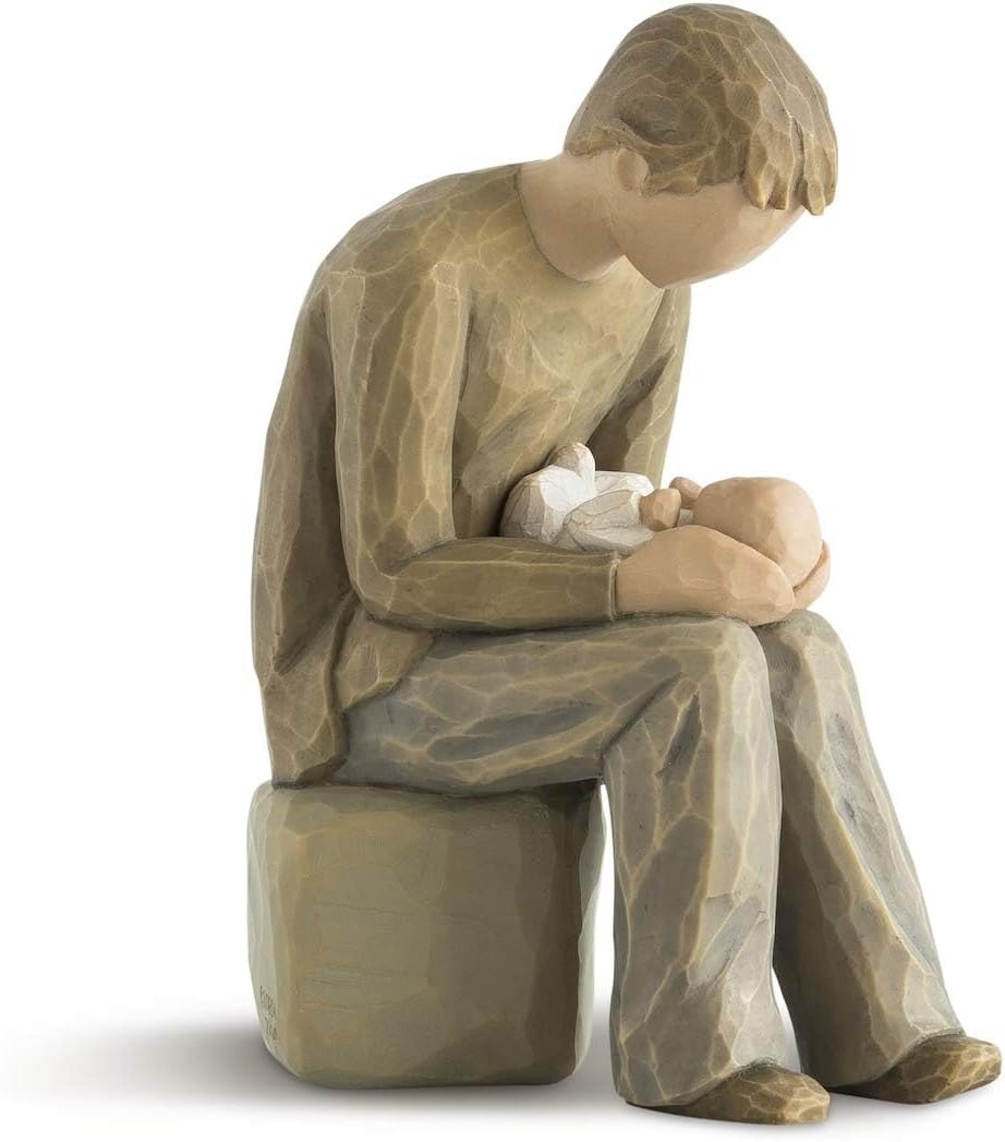 Willow Tree Nurture, Sculpted Hand-Painted Figure | Hand-Painted Resin Figurine, Sculpted by Artist Susan Lordi, Celebrates Loving Family Relationships, Family Grouping