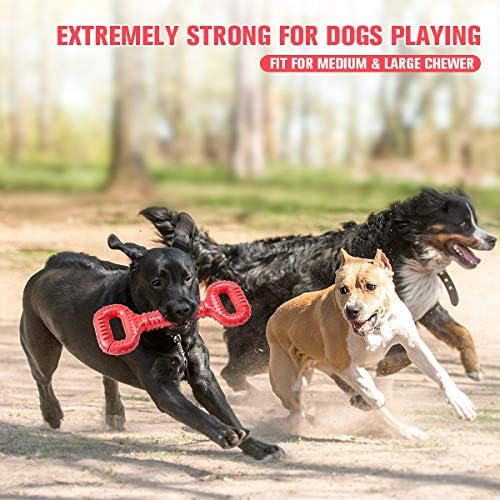 Feeko Dog Toys for Aggressive Chewers Large Breed