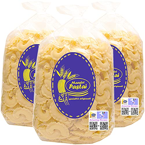 Maestri Pastai, Gourmet Creste Di Gallo "Rooster Crest" Italian Pasta (Special "Series 42")