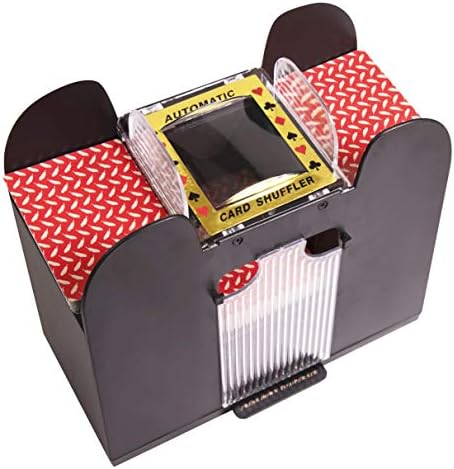 Battery-Powered Automatic Card Shuffler for Card Games