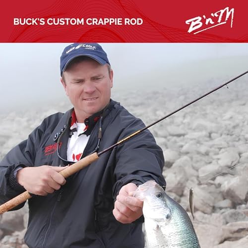 B&M Buck's Custom Crappie Rod 12' 2pc Spinning Rod