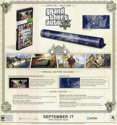 Grand Theft Auto V - Special Edition (Renewed)
