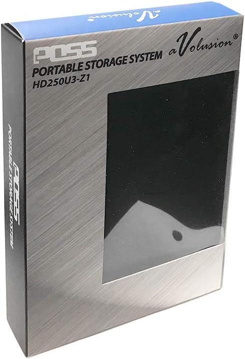 Avolusion 1TB USB 3.0 Portable External Gaming Hard Drive (for PS4, Pre-Formatted) HD250U3-Z1