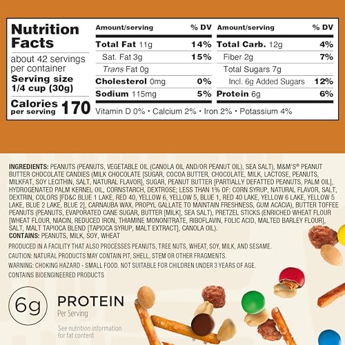 Snak Club Toffee Peanuts, Candied Peanuts with Praline Coat and Sweet Cream, Gluten-Free and Kosher Snack, 17 oz Resealable Bag