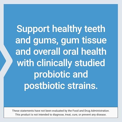 Life Extension FLORASSIST® Probiotic Oral Hygiene, Oral probiotic for Teeth and Gums, pH Levels, Dental Hygiene, Immune Support, BLIS M18™