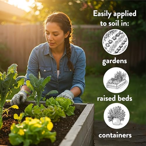 Down To Earth All Natural Fertilizers Organic Acid Mix - 4-3-6, 25 lb | Plant Food for Blueberries, Raspberries, Azaleas, Camellias, Rhododendrons, Hydrangeas, Evergreens and Acid-Loving Plants