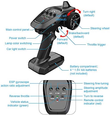 fisca 1/16 Remote Control High Speed Car