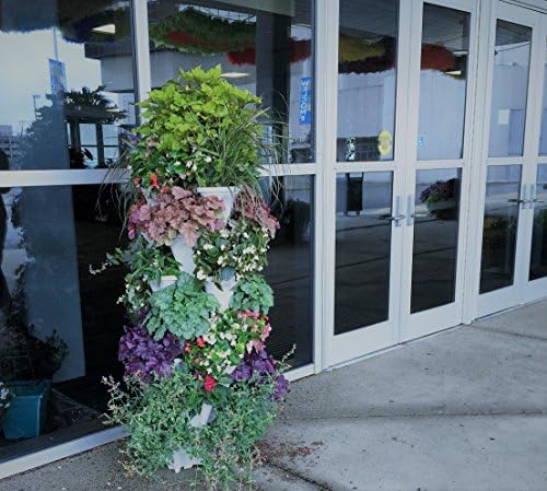Mr. Stacky 5 Tiered Vertical Gardening Planter, Indoor & Outdoor