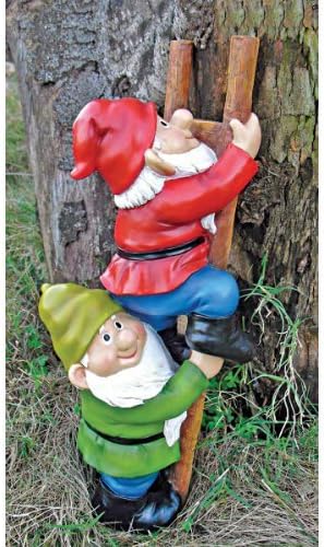 Design Toscano Garden Gnome Statue - Digger The Gnome - Outdoor Garden Gnomes - Funny Lawn Gnome Statues