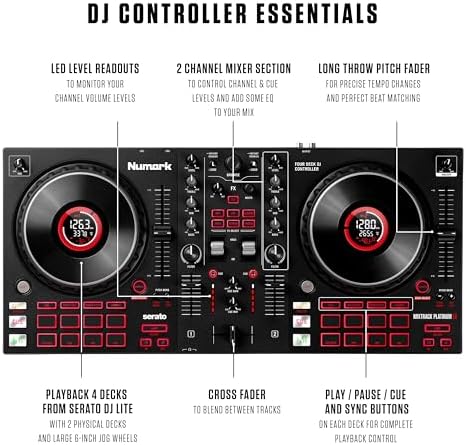 Numark Mixtrack Platinum FX DJ Controller