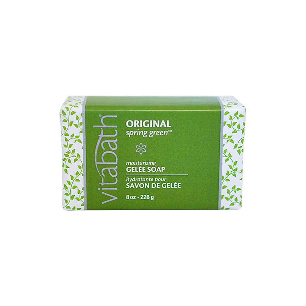 Vitabath Original Spring Green Moisturizing Gelee Bar Soap By Vitabath for Unisex - 8 Oz Bar Soap, 8 Oz