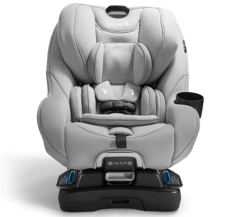 Baby Jogger City Turn Rotating Convertible Car Seat | Unique Turning Car Seat Rotates for Easy in and Out