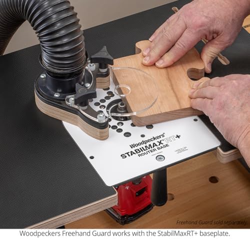 Woodpeckers StabilMaxRT+ Router Table System, USA Made Portable Benchtop Router Table