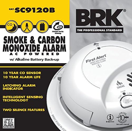 SC9120B Smoke and Carbon Monoxide Alarm
