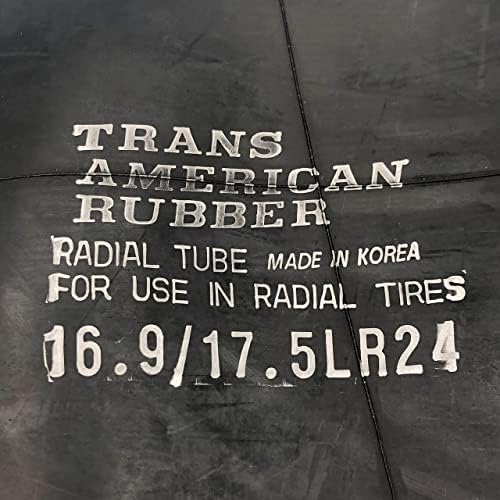Trans American Rubber Tractor/Implement Inner Tube with TR-218A Valve Stem (11.2R-24/12.4R-24)