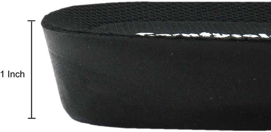 1 Inch Leg Length Discrepancy Full Length Insoles Lifts for Uneven HIPS (2 Lefts Large)