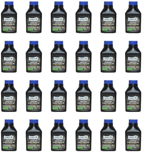 Fits Case of 24 2-Cycle Engine Oil 2.6 oz. Bottles 50:1 Synthetic Blend Mix