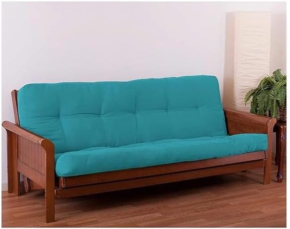 Blazing Needles Renewal 6" Twill Futon Mattress, Queen, Sage
