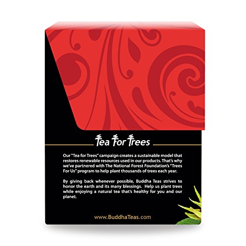 Buddha Teas Organic Hawthorn Berry Tea - OU Kosher, USDA Organic, CCOF, 18 Bleach-Free Tea Bags