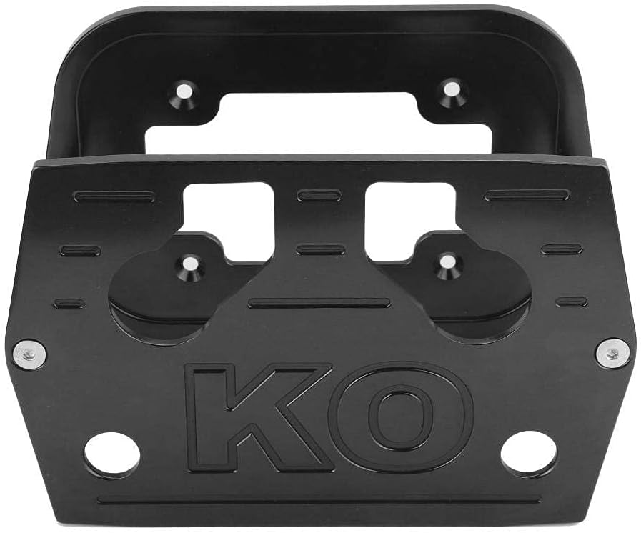 Aramox Stainless Steel Battery Tray for Group 34 & 78 Batteries - Red, Yellow & Blue Tops