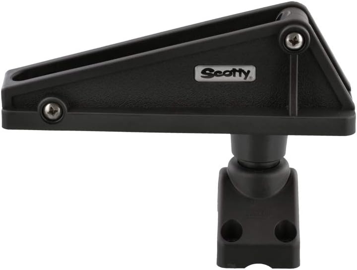 Scotty #276 Anchor Lock, w/ 0241 Side / Deck Mount | For Small Boats, Heavy-Duty Construction, Boating, Kayak & Inflatable Accessory