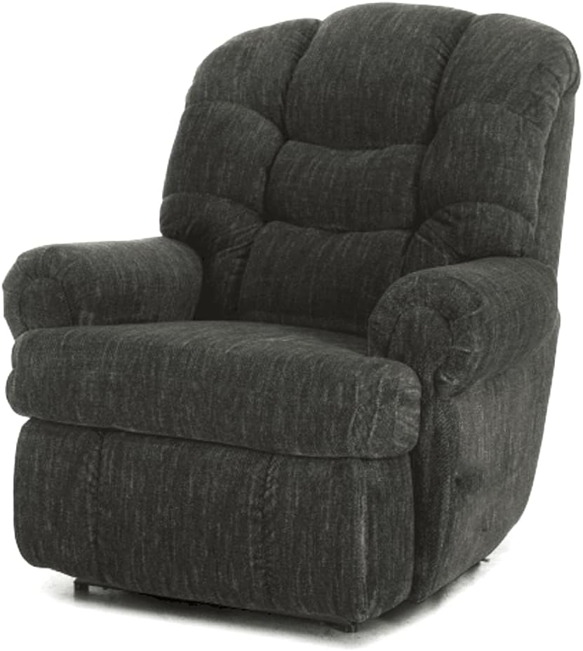 Stallion Big Man (Extra Large) King of Comfort Wallsaver Recliner. Rated for Up to 500 Lbs. Ext. Length. 79". Seat Width. 25" Seat Height 22 ". Free