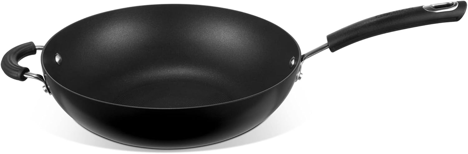 Circulon - Total - Saute Pan with Lid 28cm - Durable Non Stick - Hard Anodised - Induction - Oven and Dishwasher Safe - Lifetime Guarantee