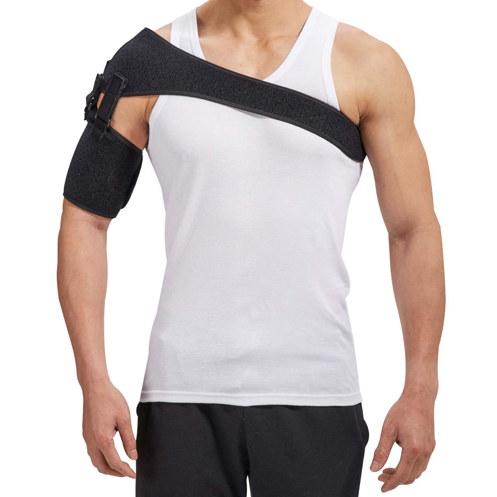 Shoulder Belt Support Arm Sling For Stroke Hemiplegia Subluxation Adjustable Right Left Single Pads Dislocation Recovery Rehabilitation Straps