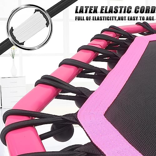 Newan 48" Fitness Trampoline with Adjustable Handle Bar