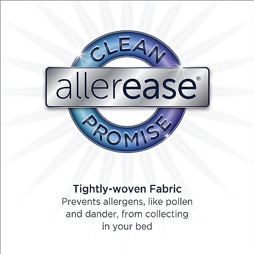 AllerEase Organically Grown Cotton Waterproof Mattress Pad Full
