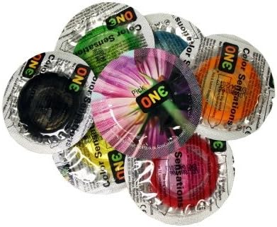 ONE Color Sensations: 100-Pack of Condoms
