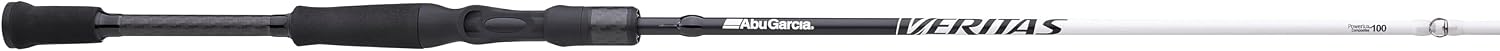 Abu Garcia Veritas Casting BFS Fishing Rod, Balanced and Lightweight Rod, Powerlux 100 Construction, Custom Ergonomic Reel Seat