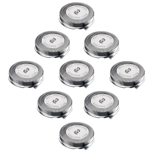 HQ8 Replacement Heads for Philips Norelco Aquatec Shaver, 9 PCS/Pack