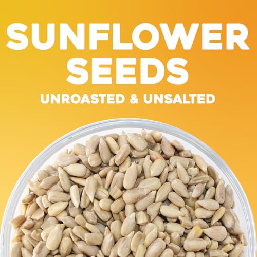Sunbest Natural Raw Sunflower Seeds, 2 lbs – Unsalted & No Shell – Sunflower Seed Kernels to Eat – For Snacking, Baking & Topping – Road Trip, After School Snack for Kids & Adults – Kosher (32 oz)