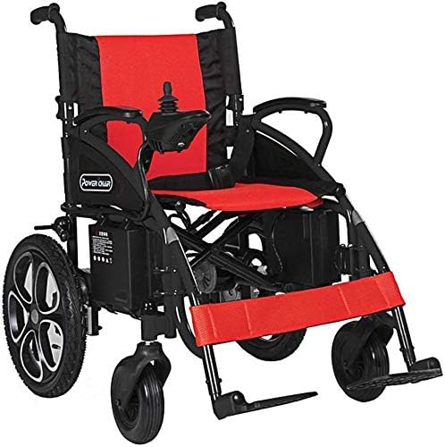 Foldable Electric Wheelchairs for Disabled, Adult Power Compact Mobility Aid Wheel Chair, Lightweight Folding Carry Motorized Wheelchair,20Ah