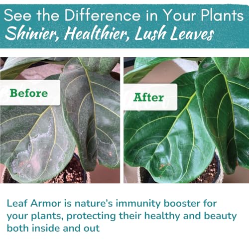 Leaf Armor Spray for Houseplants, Ready-to-Use Leaf Care & Protectant, 8 oz