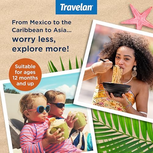 Anti Diarrhea Pills Help Prevent Traveler’s Diarrhea Before It Starts 30 Ct | Clinically Proven, Travel Essentials, Drug-Free Colostrum, Natural Digestive and Immune Support Supplement