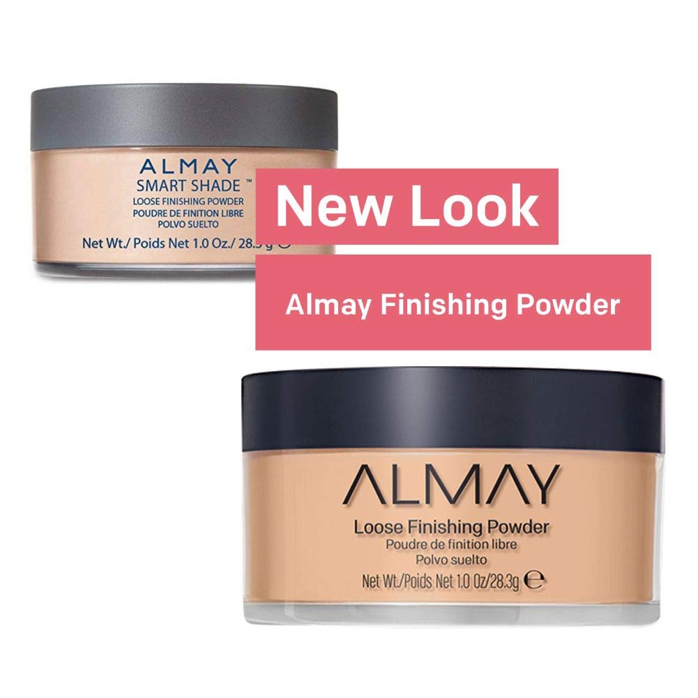 Almay Loose Setting Powder, 300 Medium, 1 oz | Loose setting powder that mattifies oily areas and gives skin a healthy, radiant glow.