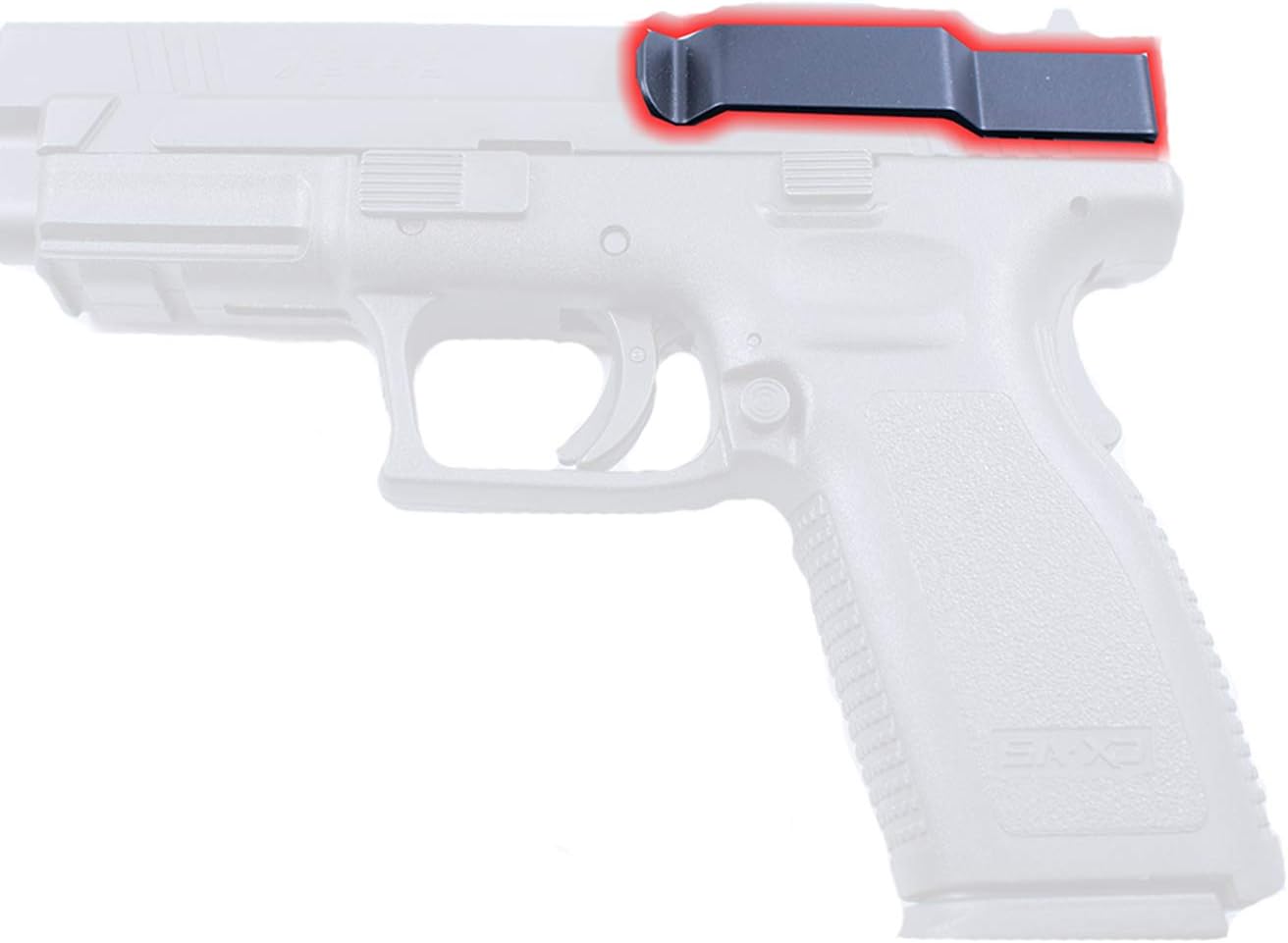 ClipDraw Gun Clip, Low Profile Slim Concealed Carry Easy Install American Made