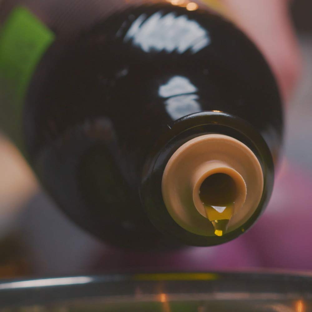 Carapelli - Oro Verde Extra Virgin Olive Oil: First Cold-Pressed EVOO – 33.8 Fluid Ounces (1 Liter)