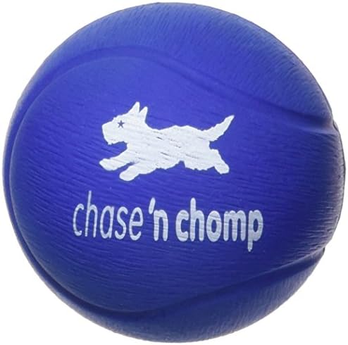Chase 'n Chomp Hi-Bouncer Ball Pet Chew Toy, 2.5-Inch, Purple