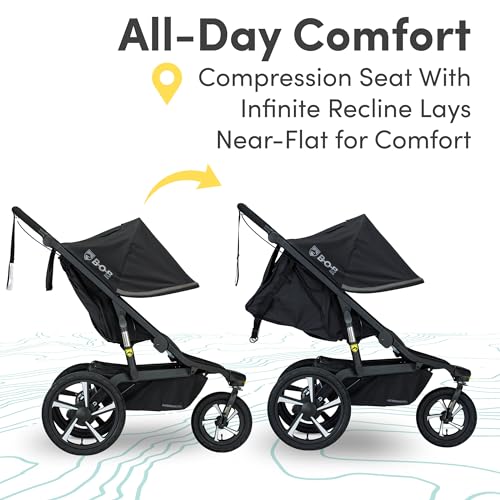 BOB Gear Alterrain Pro Jogging Stroller — Black