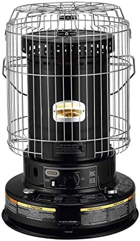 Dyna-Glo RMC-95C6B Indoor Kerosene Convection Heater, 23000 BTU, Black