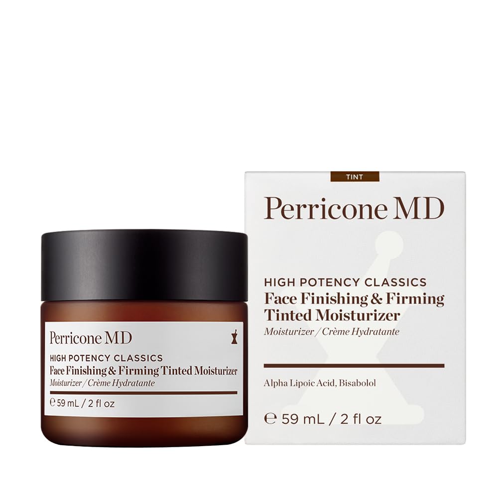 Perricone MD High Potency Classics Face Finishing & Firming Tinted Moisturizer for Face - Mineral Sunscreen with SPF 30 - Lightweight, Fast-Absorbing