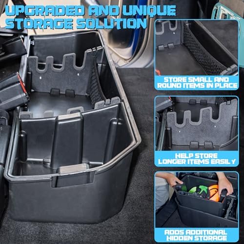 Underseat Storage Compatible with Ford F150(2015-2026)&Super Duty(2017-2026) SuperCrew/Crew Cab